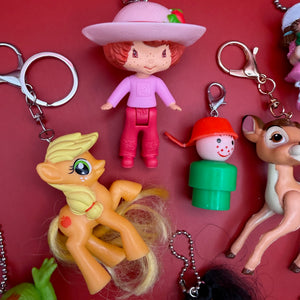 Retro Toy  s— 70s-90s Cartoons - hello kitty sanrio japan kawaii rare vintage keychain vintage charms for bag nostalgia vintage keychains y2k collectible - Bag Crap