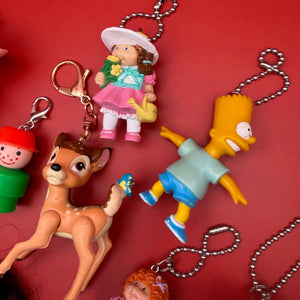 Retro Toy  s— 70s-90s Cartoons - hello kitty sanrio japan kawaii rare vintage keychain vintage charms for bag nostalgia vintage keychains y2k collectible - Bag Crap