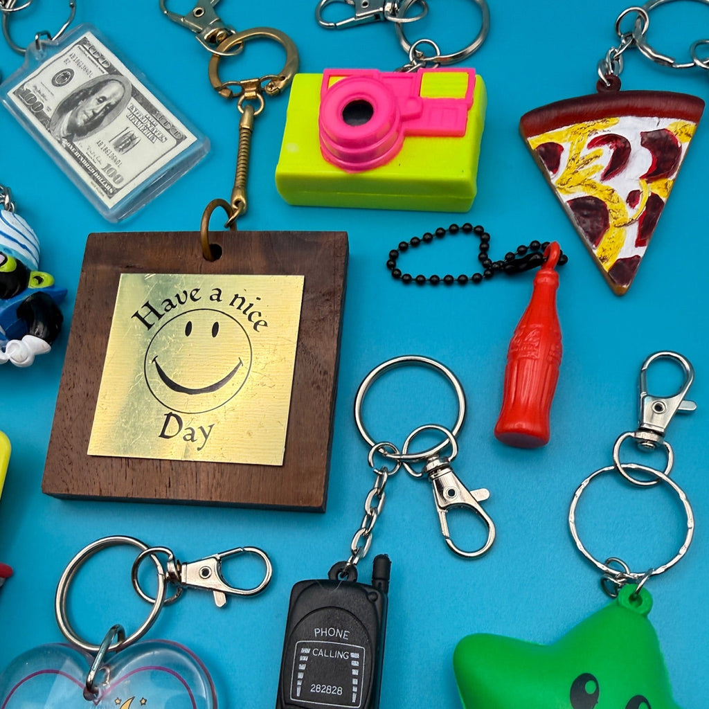 Vintage 1970s-Y2K Keychains— Retro Toys & Tech