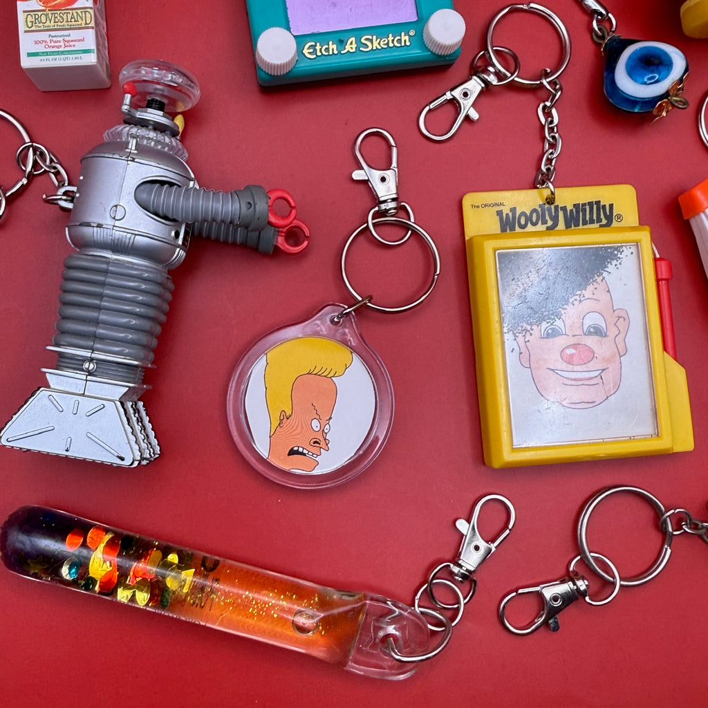 Vintage 1970s-Y2K Keychains & Bag Charms — Classic Toys