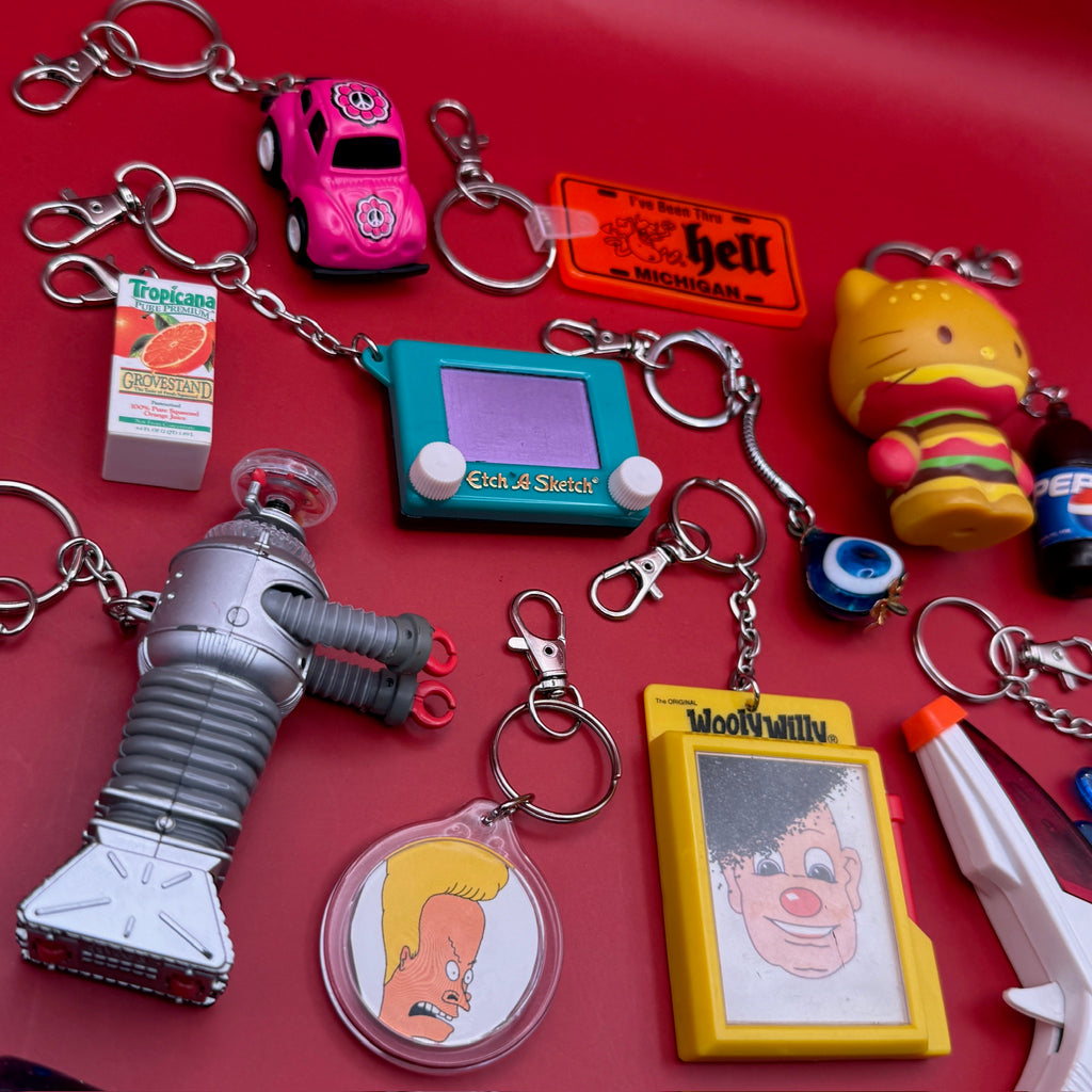 Vintage 1970s-Y2K Keychains & Bag Charms — Classic Toys