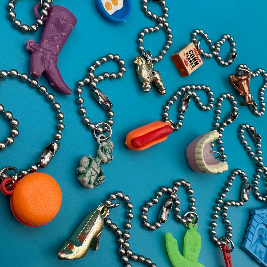 Vintage 1960s Gum Ball Prize Bag Charms