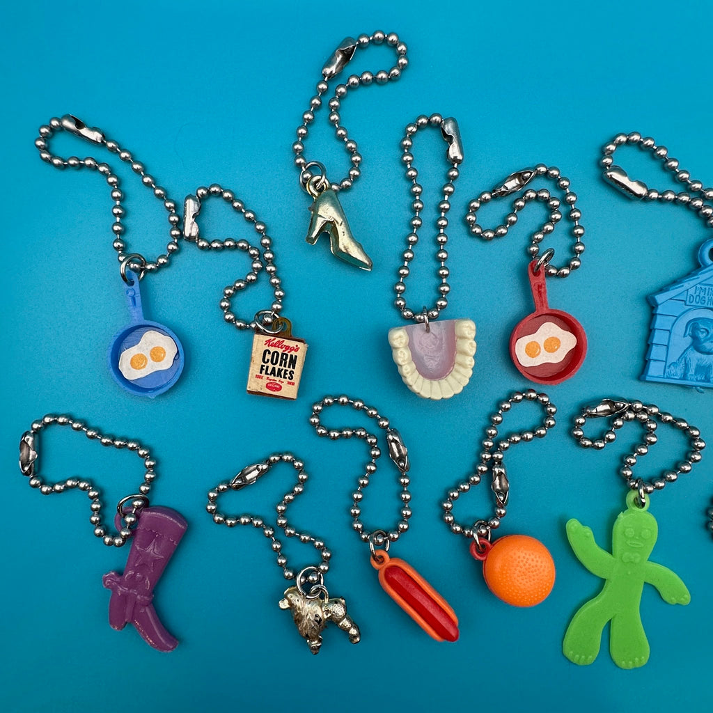 Vintage 1960s Gum Ball Prize Bag Charms