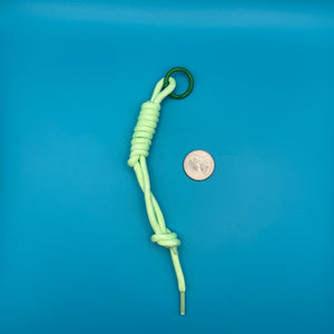 Paracord  s — Blue, Black, White - clips carabiners charms keychains bag designer vintage keychain vintage charms for bag nostalgia vintage keychains y2k collectible - Bag Crap