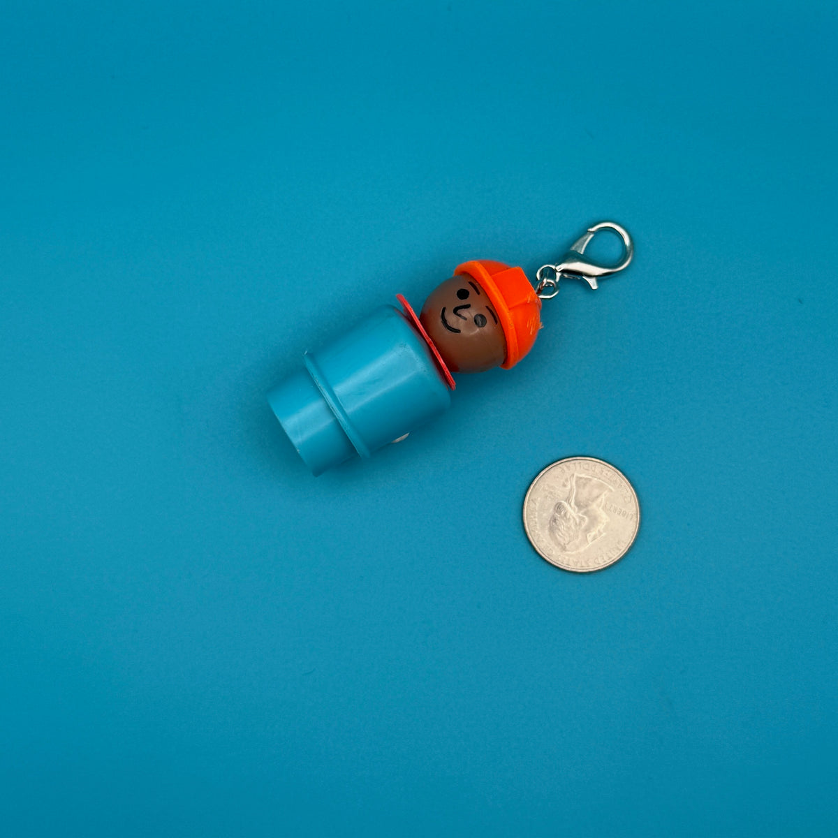 70s-80s Fisher Price  s —  Rare Characters -  vintage keychain vintage charms for bag nostalgia vintage keychains y2k collectible - Bag Crap