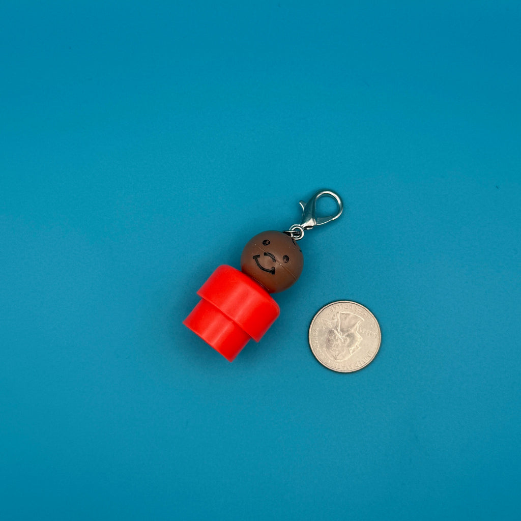 Vintage 70s-80s Fisher Price Bag Charms —  Rare Characters