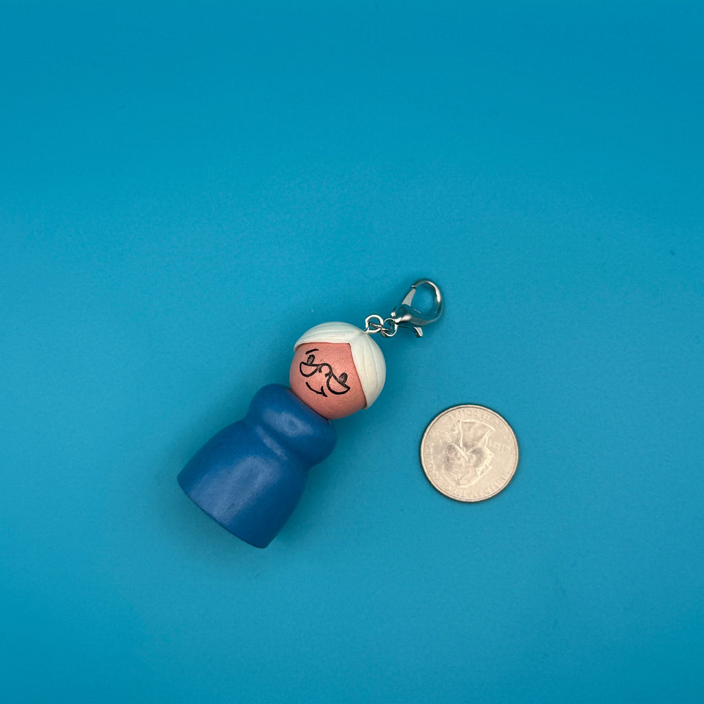 Vintage 70s-80s Fisher Price Bag Charms —  Rare Characters