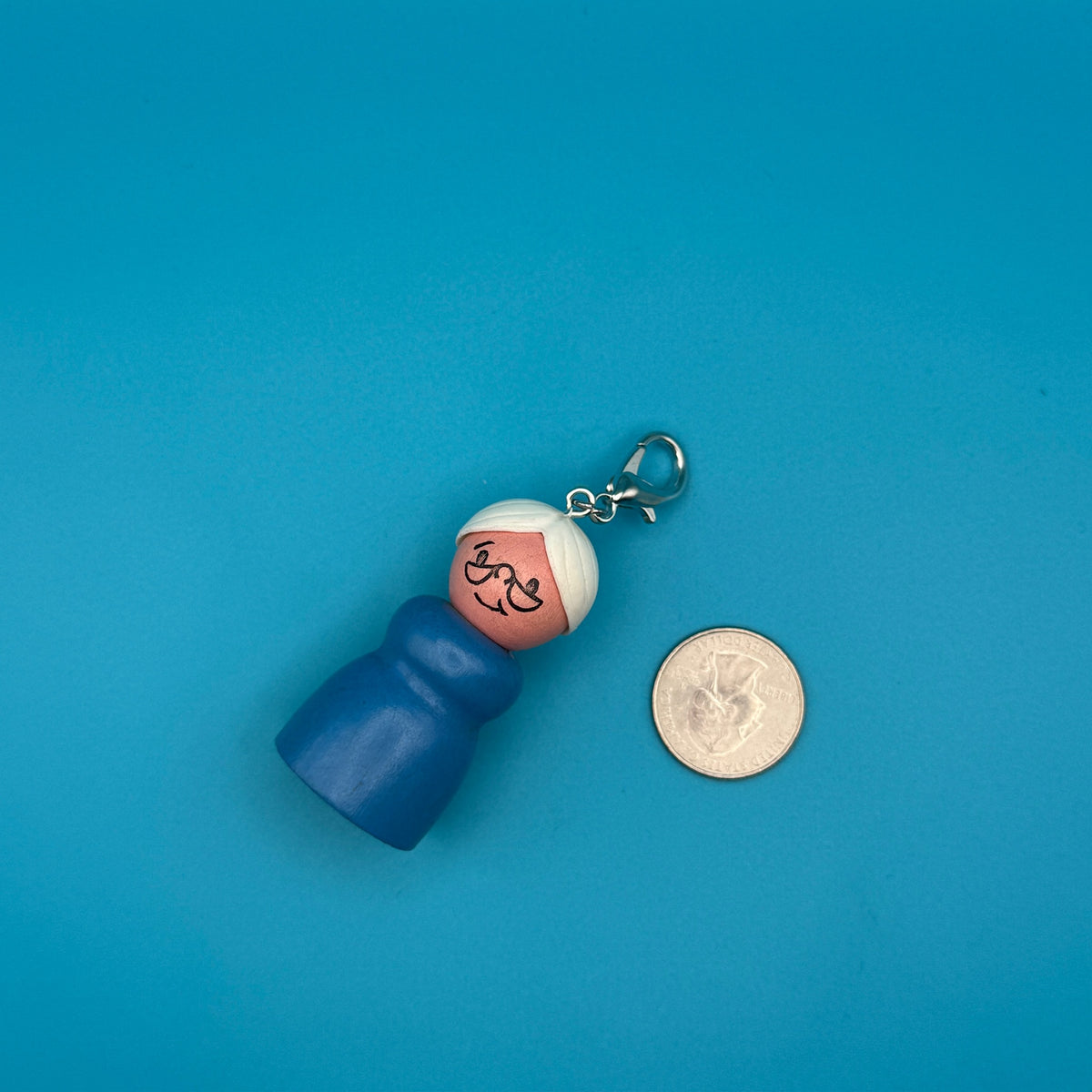 70s-80s Fisher Price  s —  Rare Characters -  vintage keychain vintage charms for bag nostalgia vintage keychains y2k collectible - Bag Crap