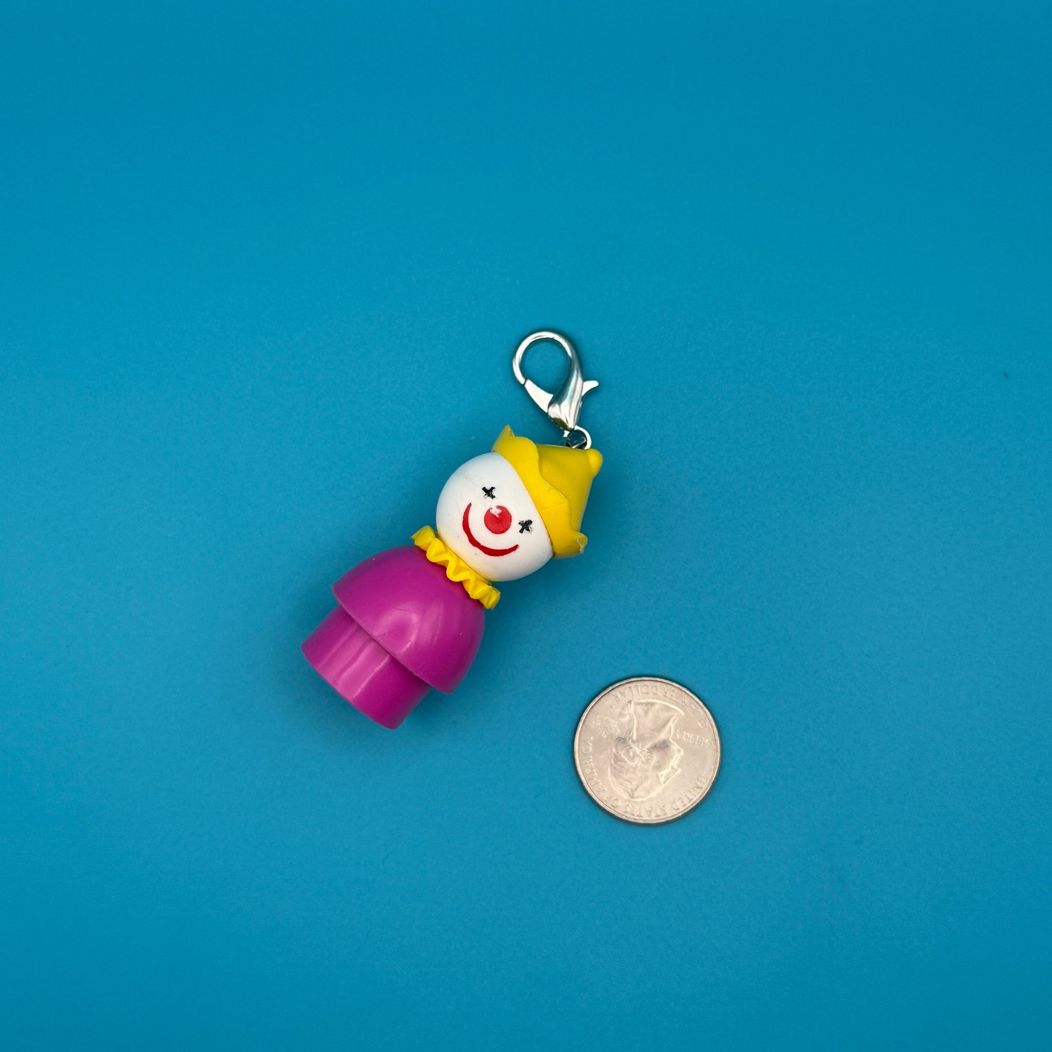 70s-80s Fisher Price  s —  Rare Characters -  vintage keychain vintage charms for bag nostalgia vintage keychains y2k collectible - Bag Crap