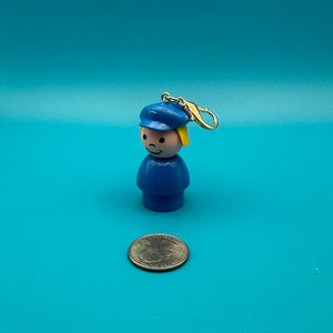 1970s-1980s  Fisher Price  s —  Gold Hardware -  vintage keychain vintage charms for bag nostalgia vintage keychains y2k collectible - Bag Crap