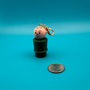 1970s-1980s  Fisher Price  s —  Gold Hardware -  vintage keychain vintage charms for bag nostalgia vintage keychains y2k collectible - Bag Crap