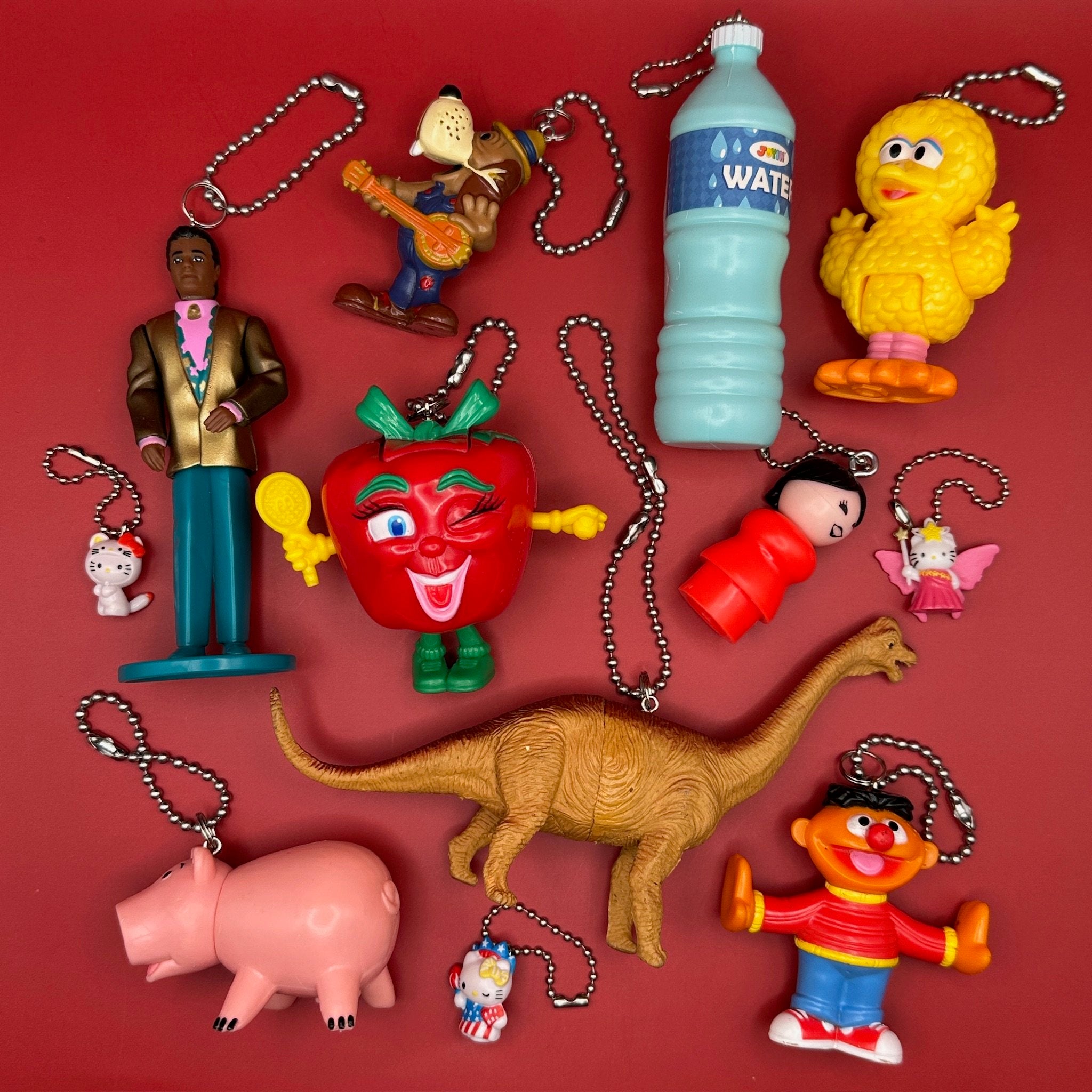 s &  s: Drop 43 - hello kitty sanrio japan kawaii rare vintage keychain vintage charms for bag nostalgia vintage keychains y2k collectible - Bag Crap