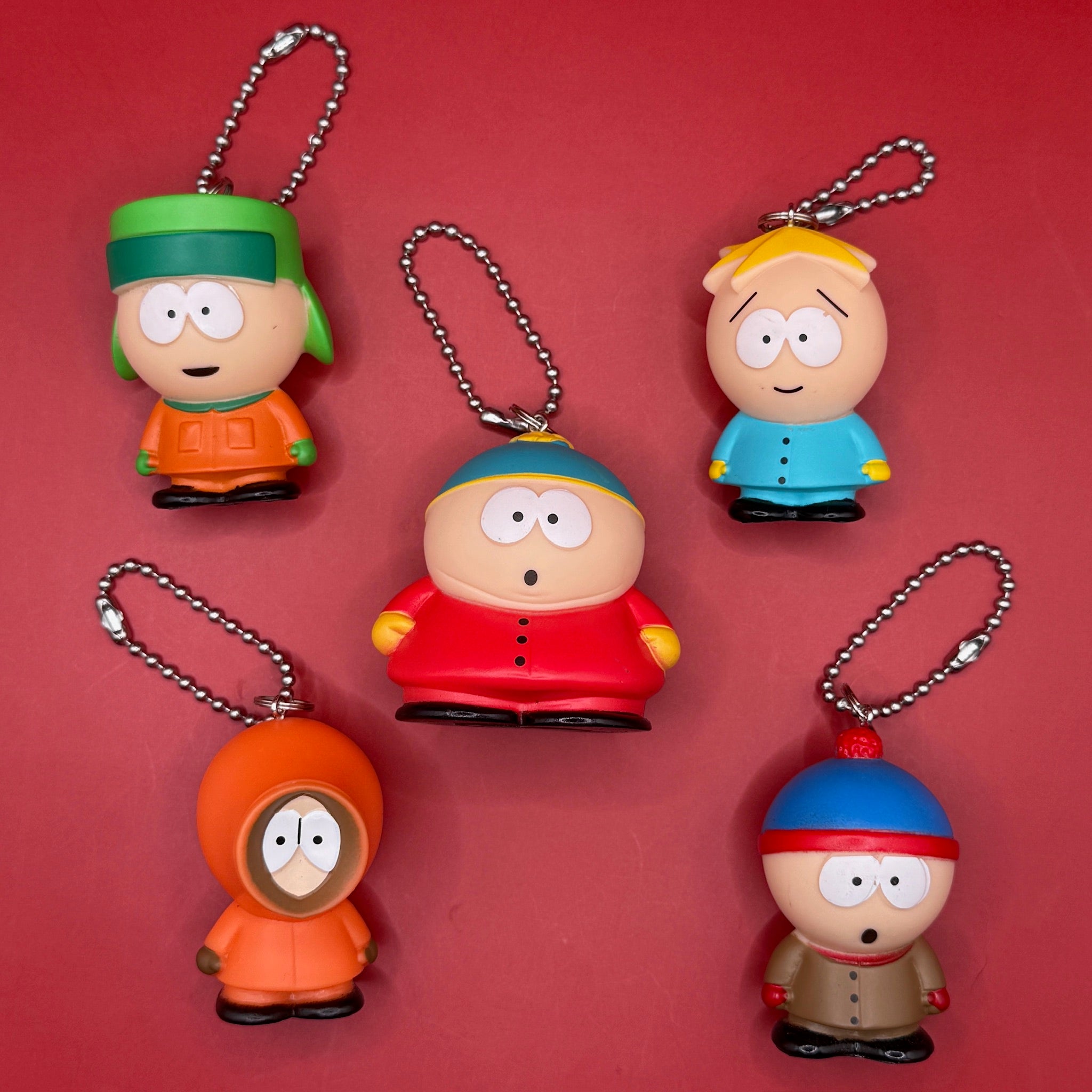 South Park Toy  s -  vintage keychain vintage charms for bag nostalgia vintage keychains y2k collectible - Bag Crap