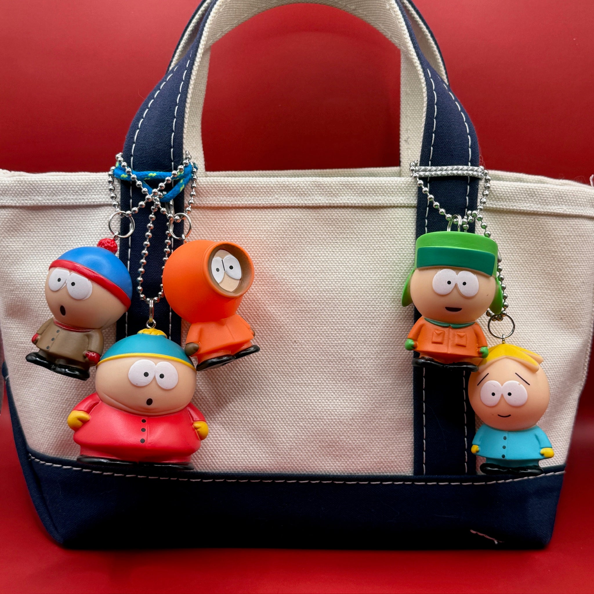 South Park Toy  s -  vintage keychain vintage charms for bag nostalgia vintage keychains y2k collectible - Bag Crap