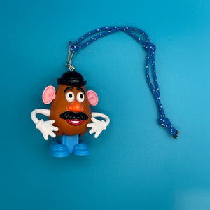 Bag Crap - Vintage 1999 Mr. Potato Head Toy Bag Charm With Paracord