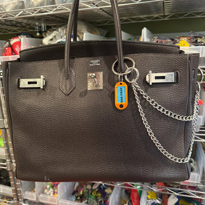 Bag Crap - Double Duty Silver Metal Bag Charm Keyring Chains