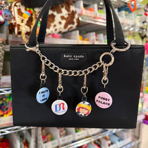 Lily Allen Mini   Set - West End Girl -  vintage keychain vintage charms for bag nostalgia vintage keychains y2k collectible - Bag Crap