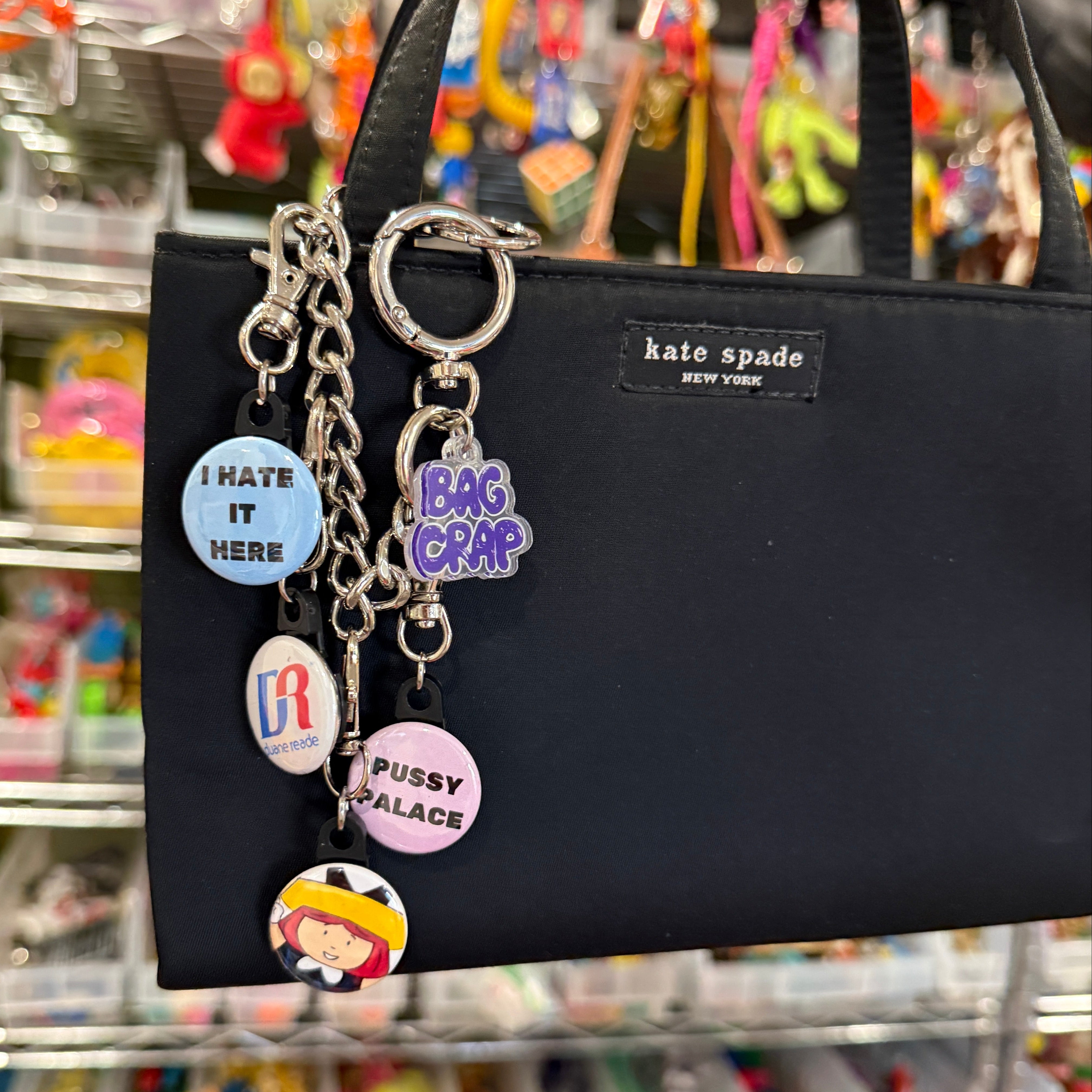Lily Allen Mini   Set - West End Girl -  vintage keychain vintage charms for bag nostalgia vintage keychains y2k collectible - Bag Crap