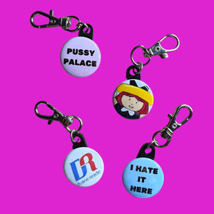 Lily Allen Mini   Set - West End Girl -  vintage keychain vintage charms for bag nostalgia vintage keychains y2k collectible - Bag Crap