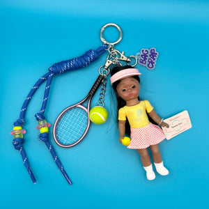 Madame Alexander Tennis Doll    Pack - vintage bag charm packs nostalgia vintage y2k vintage keychain vintage charms for bag nostalgia vintage keychains y2k collectible - Bag Crap