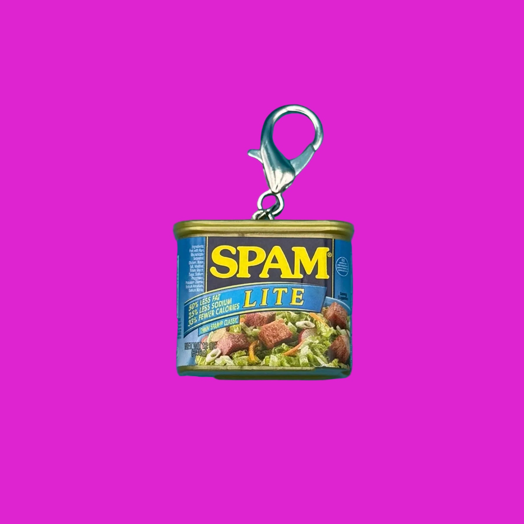 Mini SPAM -  vintage keychain vintage charms for bag nostalgia vintage keychains y2k collectible - Bag Crap