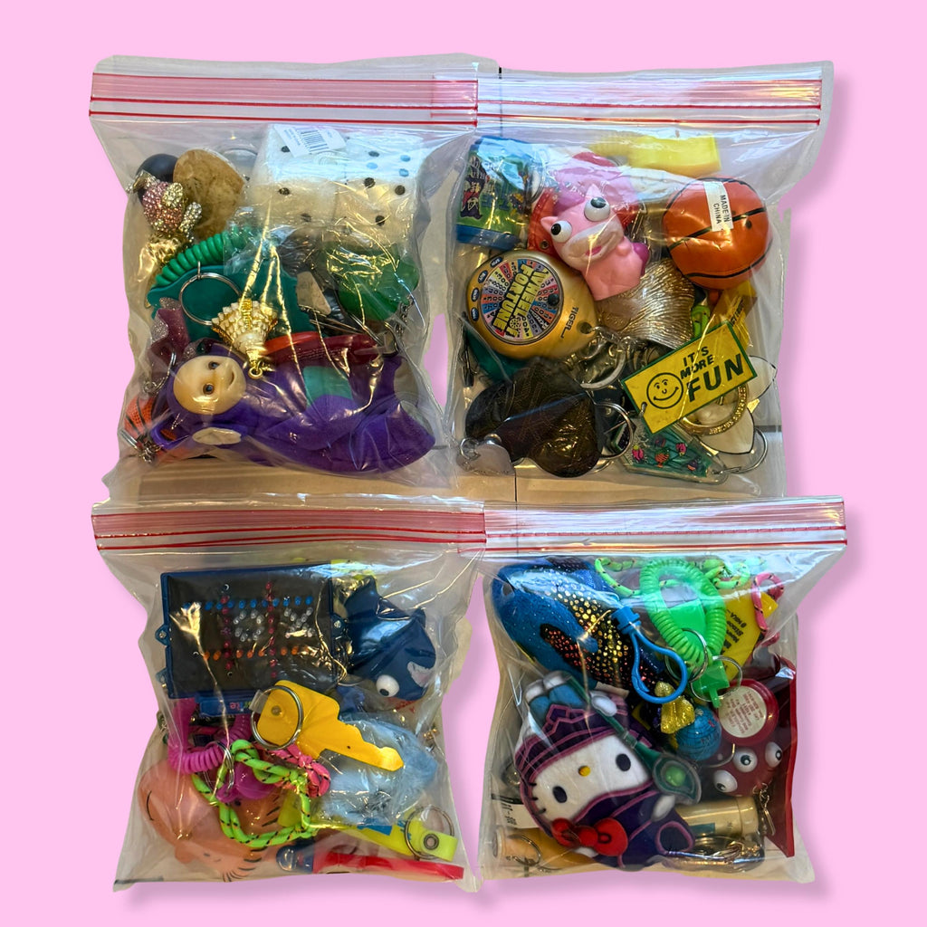 Mystery Bag Blind Box: 20 Keychains for $30 - Wholesale