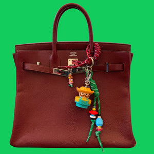 Paracord  s — Blue, Black, White - clips carabiners charms keychains bag designer vintage keychain vintage charms for bag nostalgia vintage keychains y2k collectible - Bag Crap