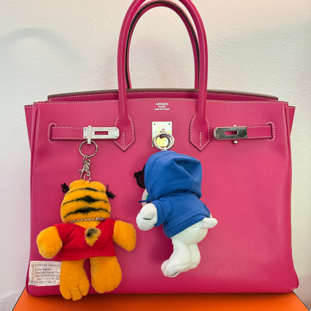 Vintage Garfield and Snoopy Plush Bag Charms