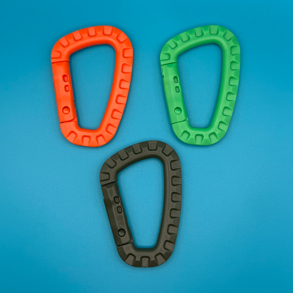 Colorful Thick Plastic Carabiner Clips