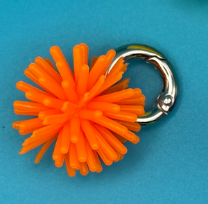 Bag Crap - Small Rubber Spiked Pom Pom Shoe Charms