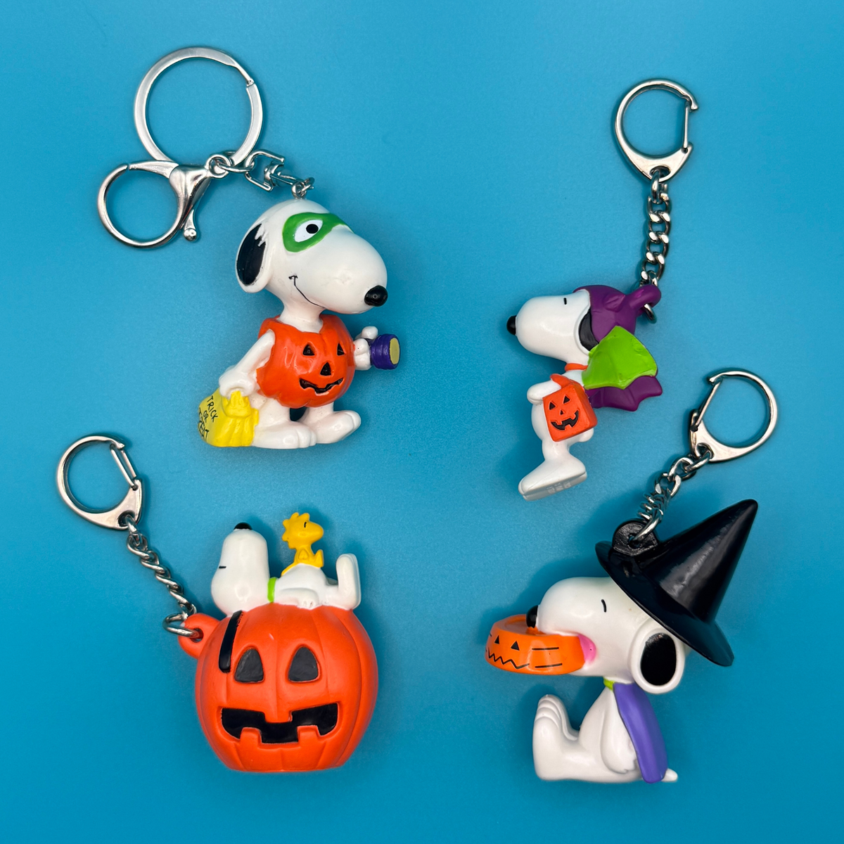 Vintage Snoopy Halloween Keychain Bag Charms II