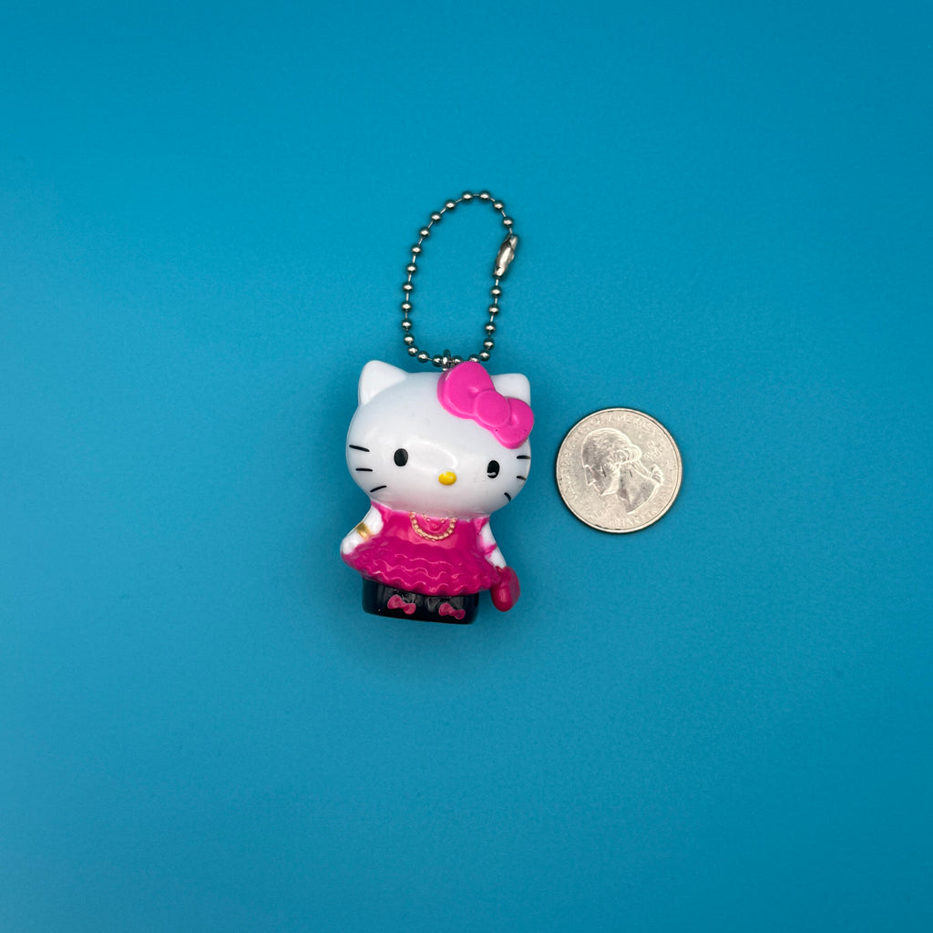 Vintage 1970s-Y2K Happy Meal Bag Charms & Keychains- Snoopy, Hello Kitty