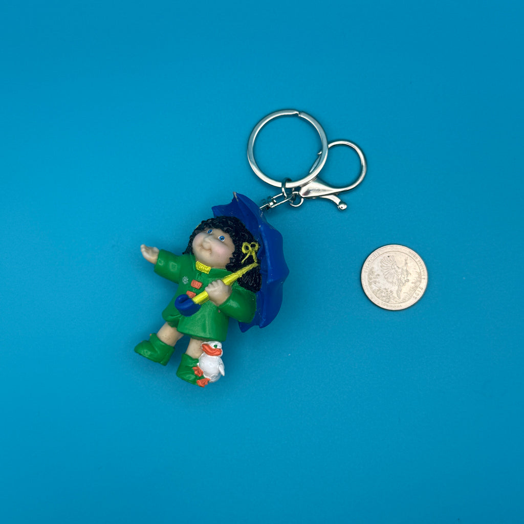 Vintage 1980s-Y2K Classic Character Toy Bag Charms & Keychains - Big Boy, Hello Kitty