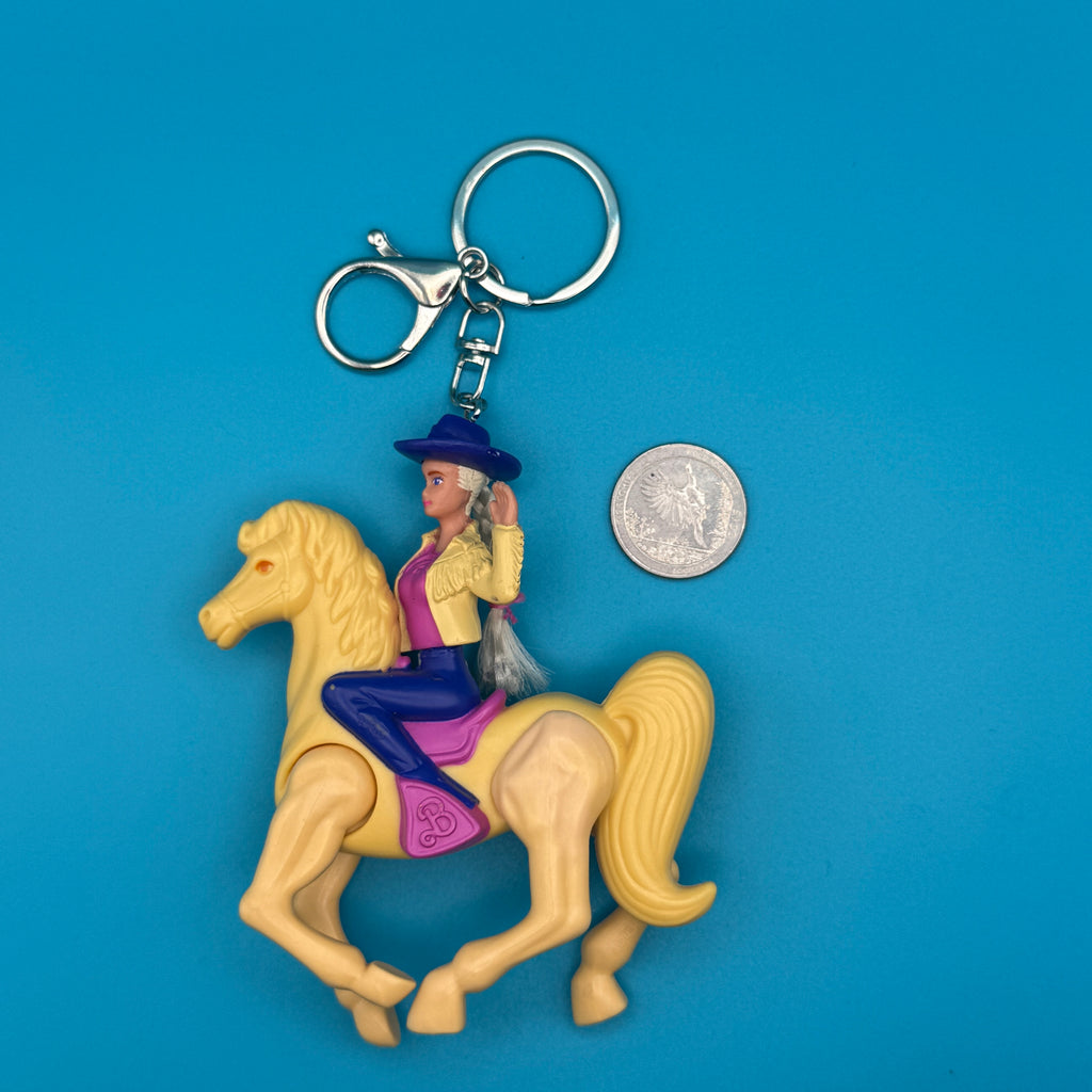 Vintage 1980s-Y2K Classic Character Toy Bag Charms & Keychains - Big Boy, Hello Kitty