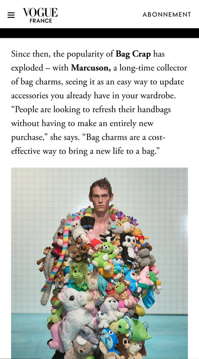 VOGUE.com Press - Bag Crap