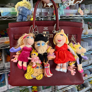 Miss Piggy    Collection -  vintage keychain vintage charms for bag nostalgia vintage keychains y2k collectible - Bag Crap
