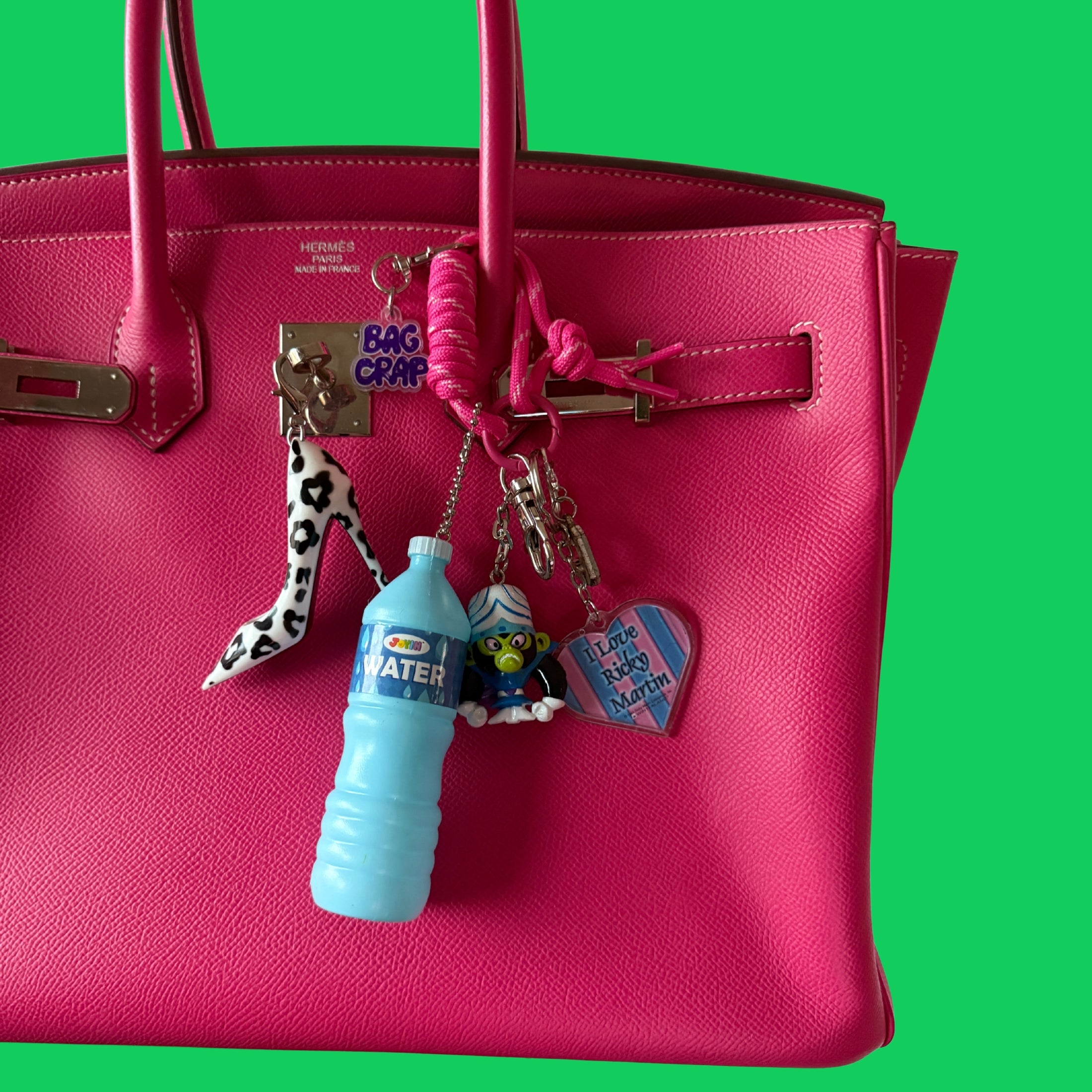 Toy Food  s & s— Water Bottle, Corn, Watermelon, Bread -  vintage keychain vintage charms for bag nostalgia vintage keychains y2k collectible - Bag Crap