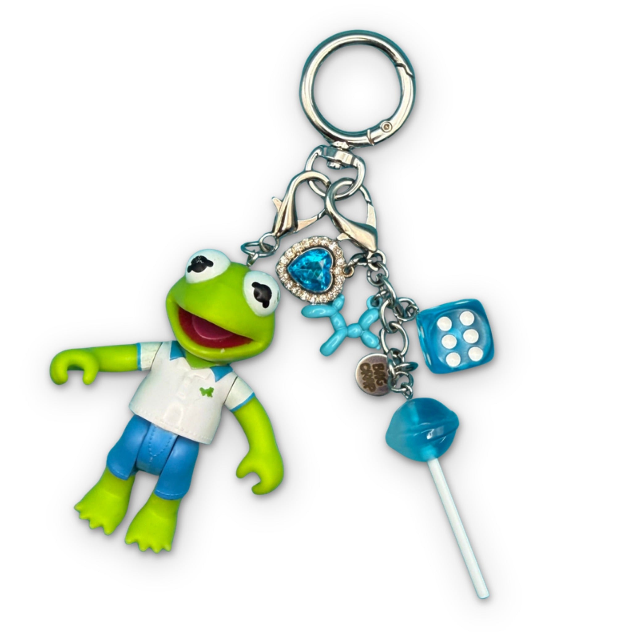 1:1 Retro Kermit the Frog   Pack - vintage bag charm packs nostalgia vintage y2k vintage keychain vintage charms for bag nostalgia vintage keychains y2k collectible - Bag Crap