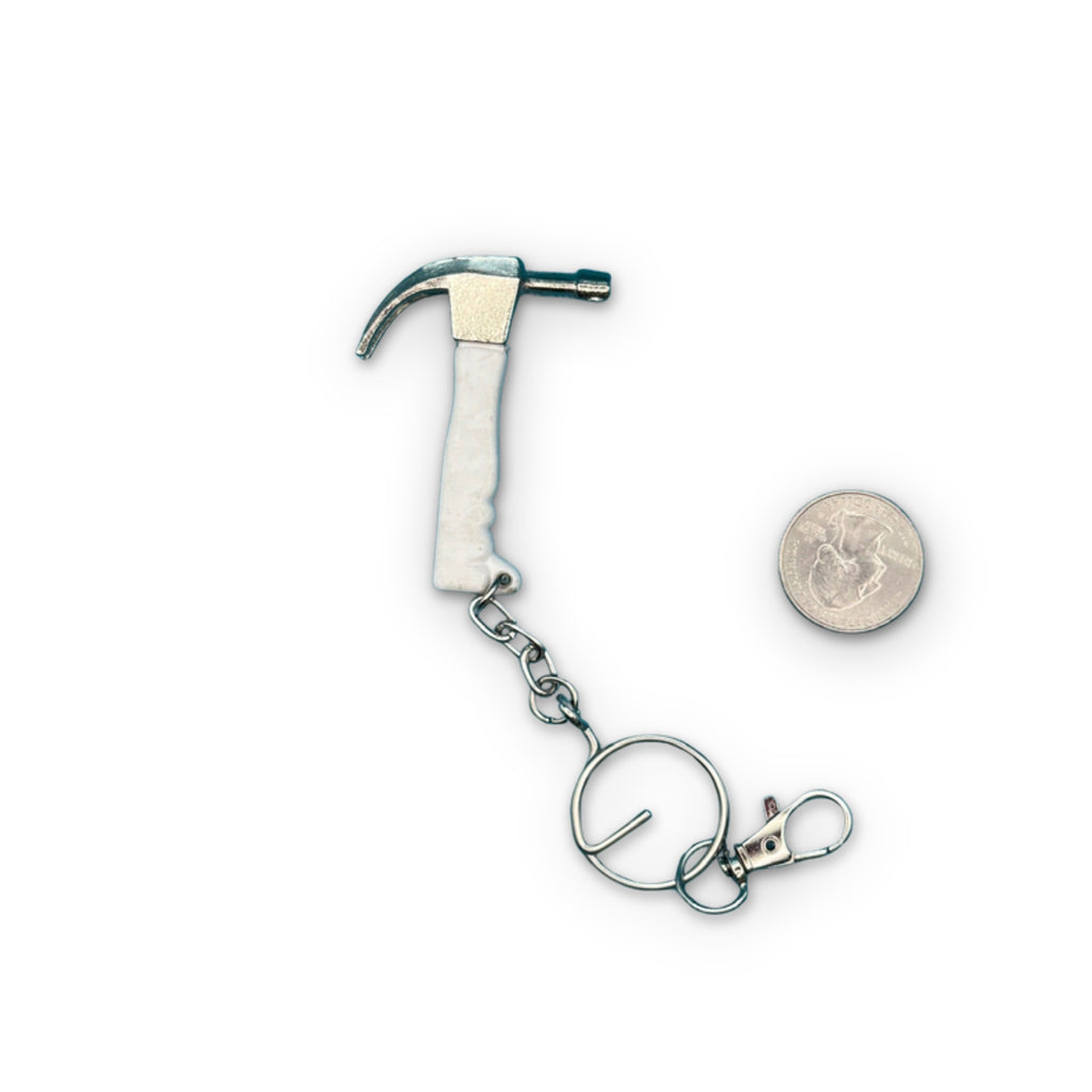 1960s-Y2K Vintage Keychains & Vintage Bag Charms: White Collection