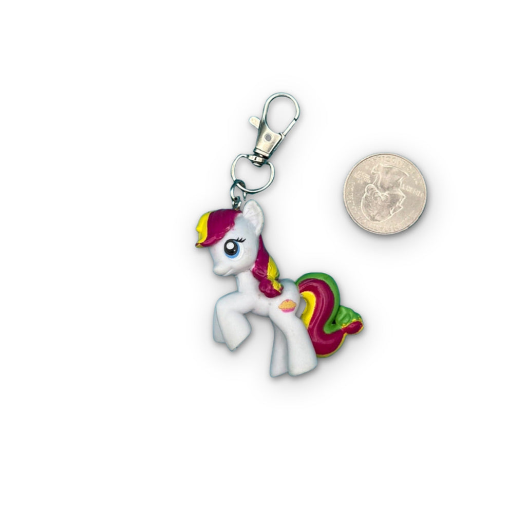 1960s-Y2K Vintage Keychains & Vintage Bag Charms: White Collection