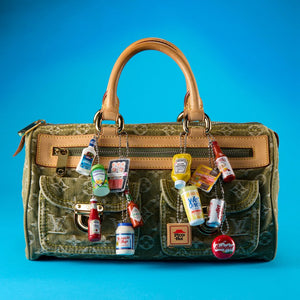 SALE: MYSTERY MINI FOOD CHARM -  vintage keychain vintage charms for bag nostalgia vintage keychains y2k collectible - Bag Crap