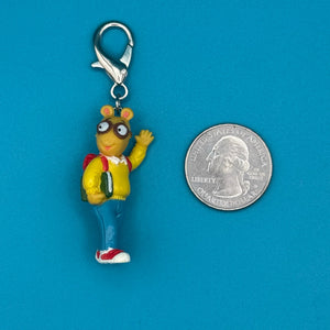 RARE  ‘90s Arthur PBS Character Mini  s -  vintage keychain vintage charms for bag nostalgia vintage keychains y2k collectible - Bag Crap