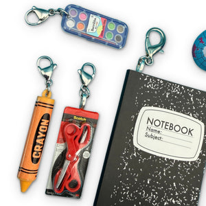 Arts & Crafts Mini   Pendants -  vintage keychain vintage charms for bag nostalgia vintage keychains y2k collectible - Bag Crap
