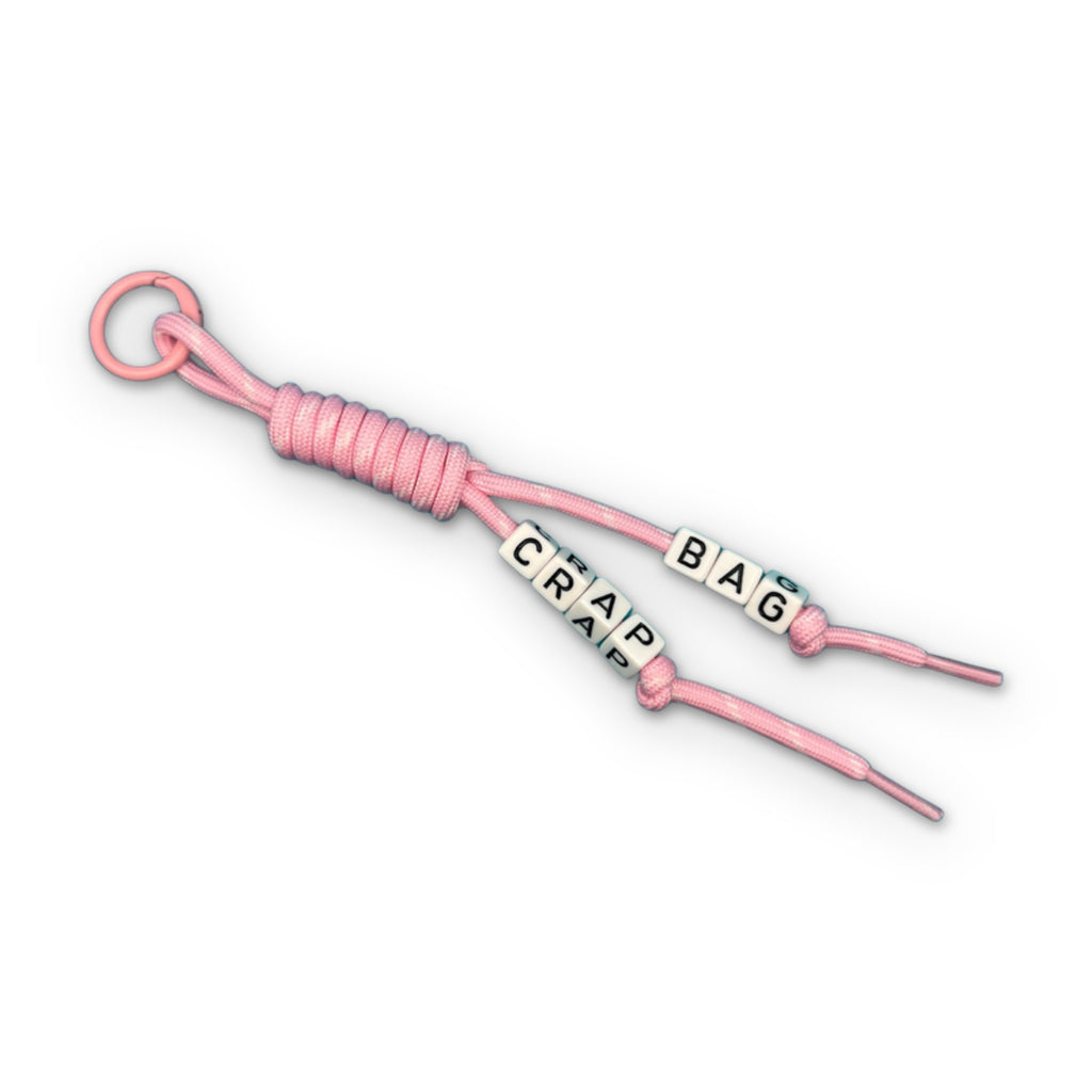 BAG CRAP Beaded Paracord Charms