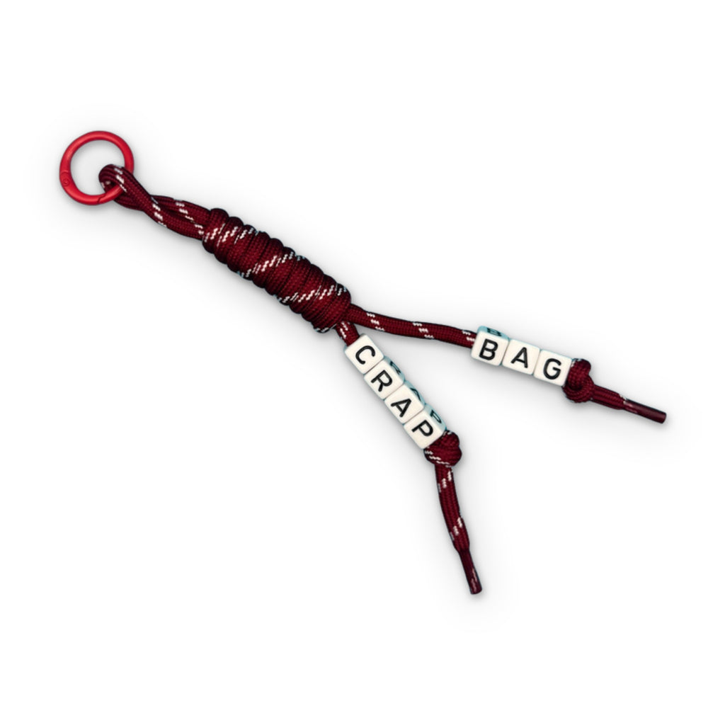 BAG CRAP Beaded Paracord Charms