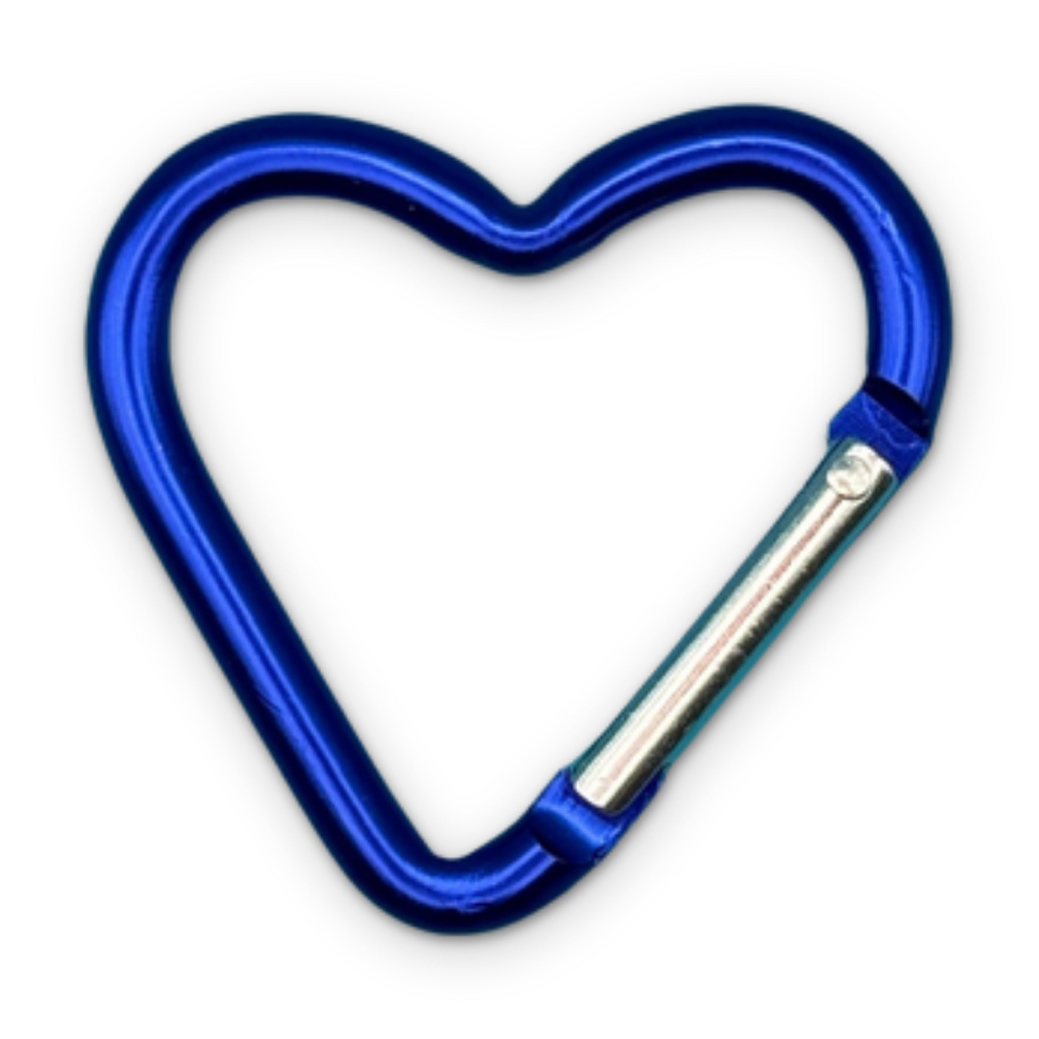 Rainbow Heart Shaped Metal Carabiner Clips: You Pick - clips carabiners charms keychains bag designer vintage keychain vintage charms for bag nostalgia vintage keychains y2k collectible - Bag Crap