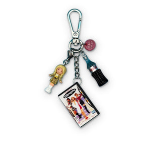 Clueless Polly Pocket Diet Coke  s -  vintage keychain vintage charms for bag nostalgia vintage keychains y2k collectible - Bag Crap