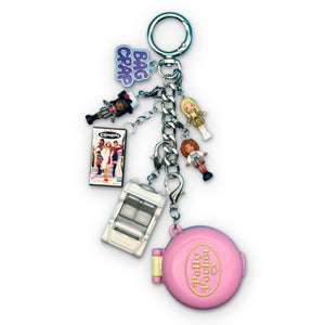 Clueless Polly Pocket Retro  : You Pick -  vintage keychain vintage charms for bag nostalgia vintage keychains y2k collectible - Bag Crap