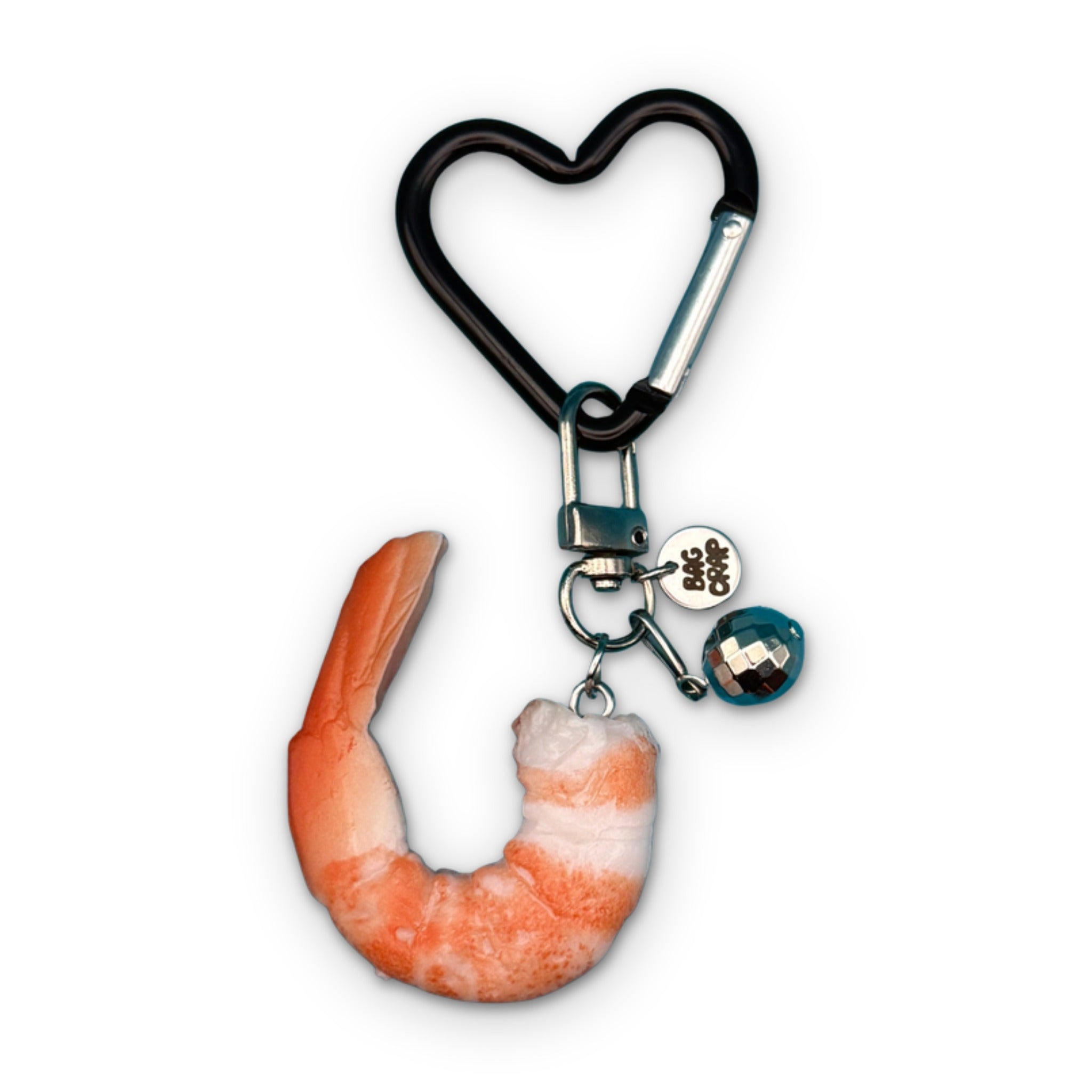 Disco Shrimp  : 100% to Charity - vintage bag charm packs nostalgia vintage y2k vintage keychain vintage charms for bag nostalgia vintage keychains y2k collectible - Bag Crap