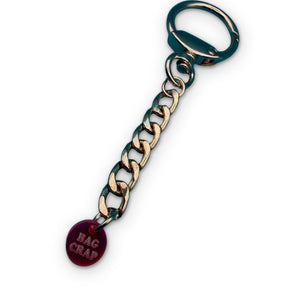 Gold Metal 5' Short   Chain - clips carabiners charms keychains bag designer vintage keychain vintage charms for bag nostalgia vintage keychains y2k collectible - Bag Crap